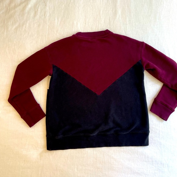 Adidas Maroon Trefoil Logo Embroidery
Pullover Sweatshirt | Extra Small - Picture 3 of 5